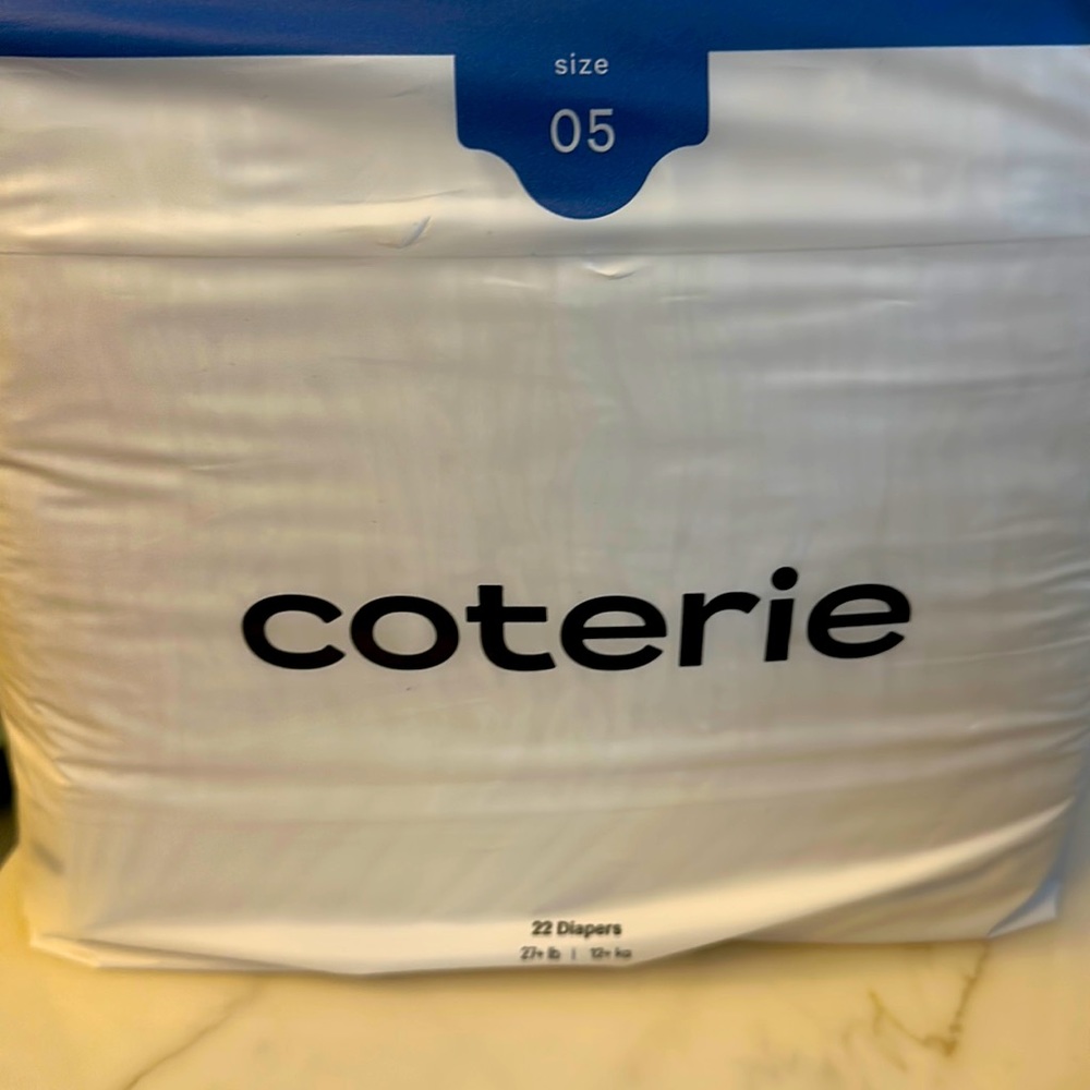 Coterie Diapers size 5